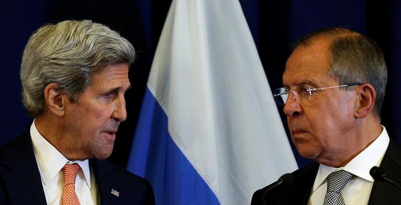 © Reuters. أمريكا وروسيا تتوصلان لاتفاق تعاون بشأن سوريا