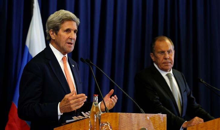 © Reuters. أمريكا وروسيا تتوصلان لاتفاق بشأن سوريا