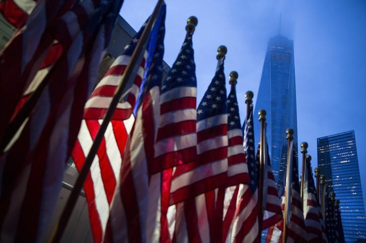 © Reuters. أمريكا تعود لمركز التجارة العالمي بعد مرور 15 عاما على الهجمات