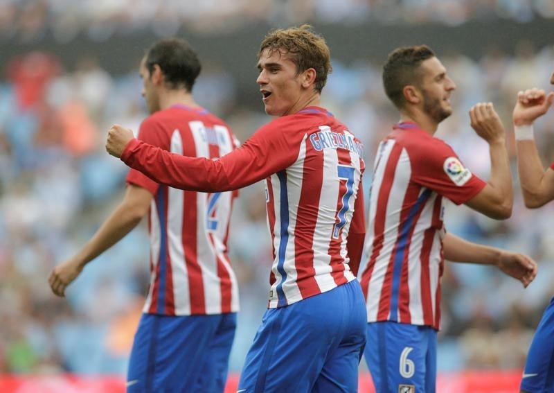 © Reuters. El Atleti logra ante el Celta su primera victoria en Liga