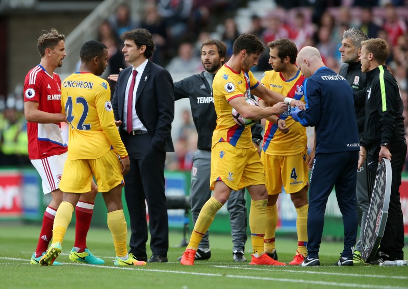 © Reuters. Middlesbrough v Crystal Palace - Premier League