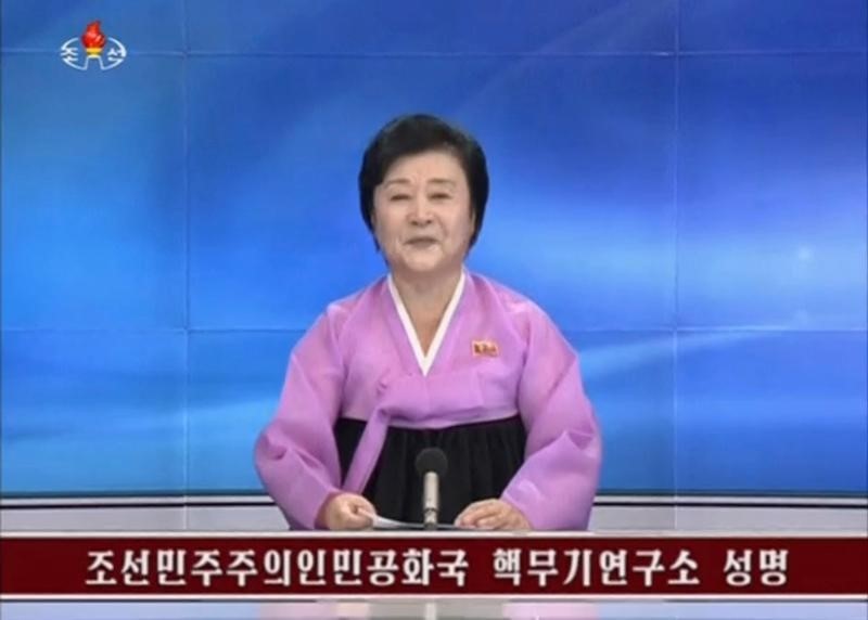 © Reuters. يونهاب:كوريا الشمالية مستعدة لإجراء تجربة نووية أخرى
