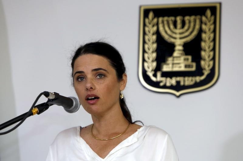 © Reuters. وزيرة: مواقع التواصل الاجتماعي تستجيب لمعظم طلبات إسرائيل بمحو "التحريض"