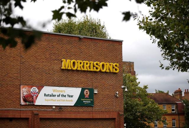 © Reuters. A Morrisons supermarket is seen in south London