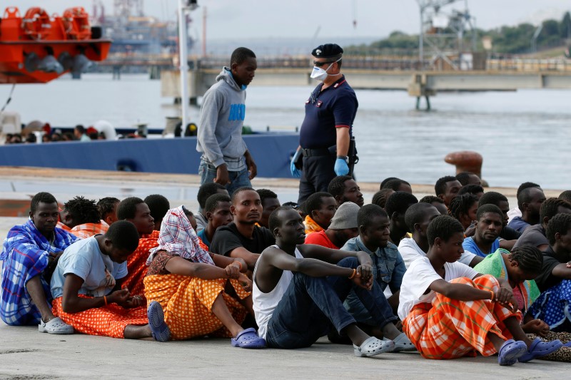 © Reuters. منظمة أهلية: ارتفاع معدل رفض إيطاليا لطلبات اللجوء لا يعكس واقع المهاجرين
