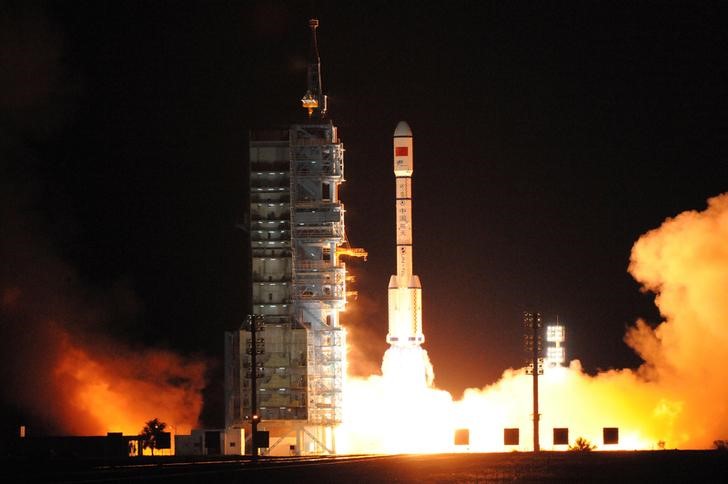 © Reuters. الصين تطلق ثاني مختبر فضائي تجريبي
