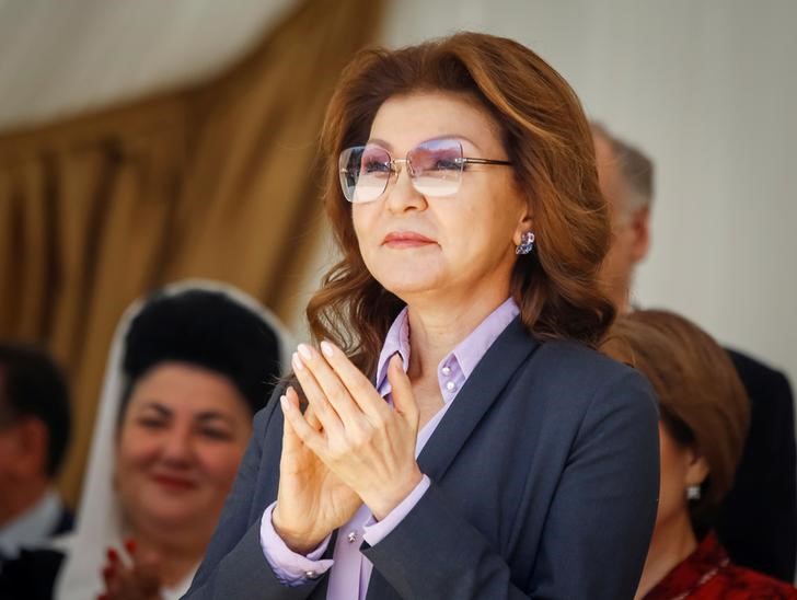 © Reuters. Dariga Nazarbayeva, daughter of Kazakhstan’s President Nursultan Nazarbayev and country's  Deputy Prime Minister, attends celebrations to mark Kazakhstan People's Unity Day in Almaty, Kazakhstan