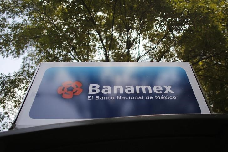 © Reuters. Advertising of Banamex Bank is seen in Mexico City