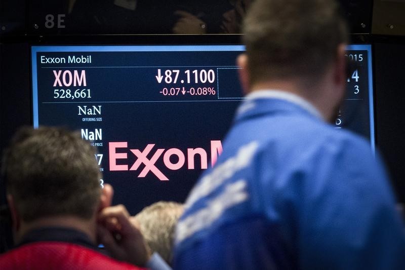 Exxon акции. Exxonmobil тикер.