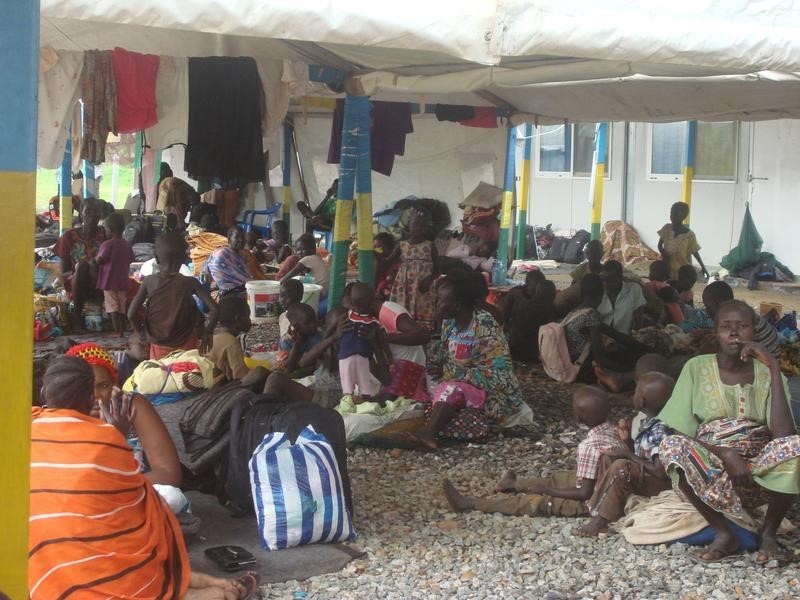 © Reuters. الأمم المتحدة: عدد اللاجئين الفارين من جنوب السودان يتجاوز المليون