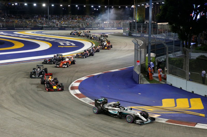 © Reuters. Formula One - Singapore Grand Prix