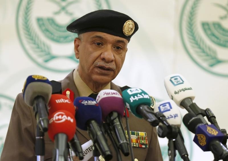 © Reuters. السعودية تقول إنها اعتقلت 17 خططوا لتنفيذ هجمات لحساب الدولة الإسلامية