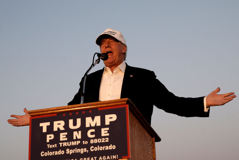 © Reuters. Candidato presidencial republicano à Presidência dos Estados Unidos, Donald Trump