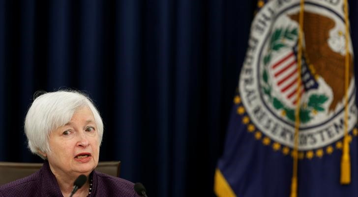 © Reuters. A chair do Federal Reserve, Janet Yellen, participa de coletiva de imprensa em Washington, U.S.