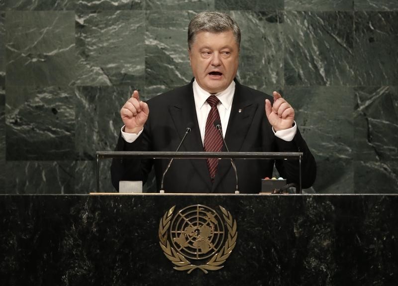 © Reuters. بوروشينكو للأمم المتحدة: "أكاذيب" روسيا أسوأ من العهد السوفيتي
