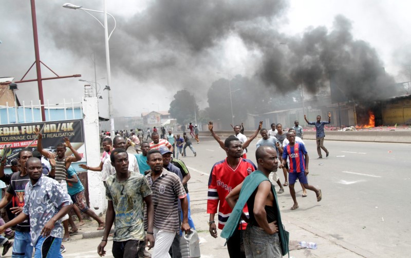 © Reuters. المعارضة بجمهورية الكونجو تدعو لفرض عقوبات على مسؤولين بعد مقتل محتجين