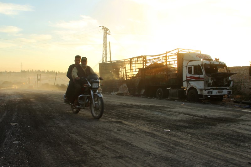 © Reuters. La ONU reanuda la entrega de ayuda humanitaria en Siria tras un ataque