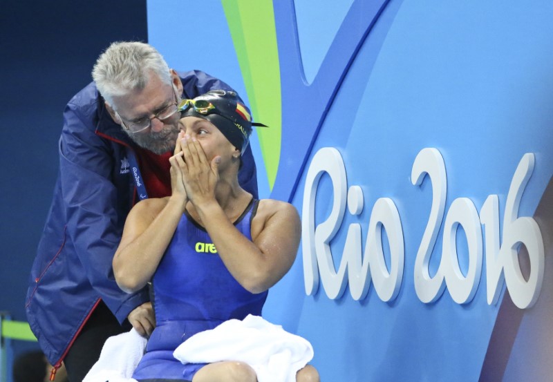 © Reuters. La paralímpica Teresa Perales buscará alcanzar el récord de Phelps