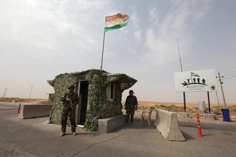 © Reuters. ميجر ألماني يتوقع معركة طويلة ضد الدولة الإسلامية في الموصل