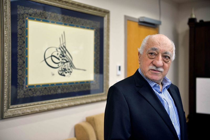 © Reuters. U.S. based cleric Fethullah Gulen at his home in Saylorsburg, Pennsylvania