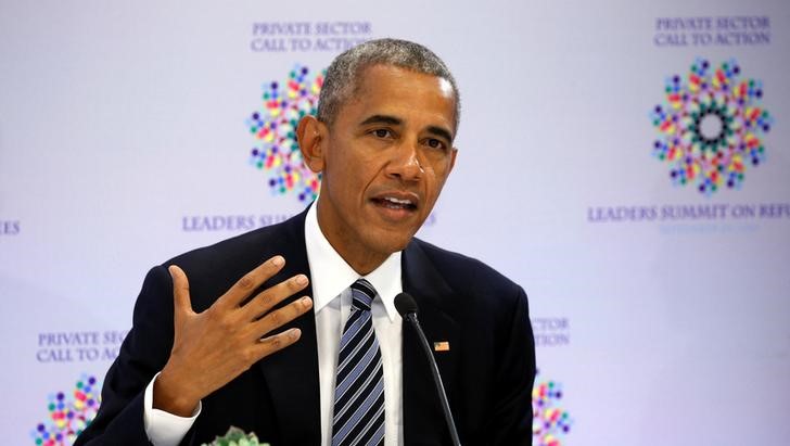 © Reuters. أوباما يستخدم الفيتو ضد تشريع يسمح بمقاضاة السعودية عن هجمات سبتمبر