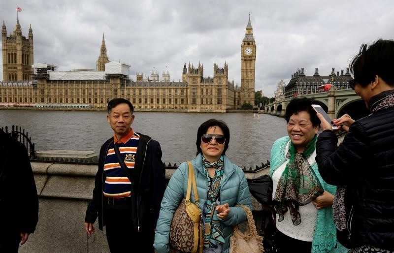 © Reuters. عدد قياسي لزوار بريطانيا الأجانب في يوليو بعد الخروج من الاتحاد الأوروبي