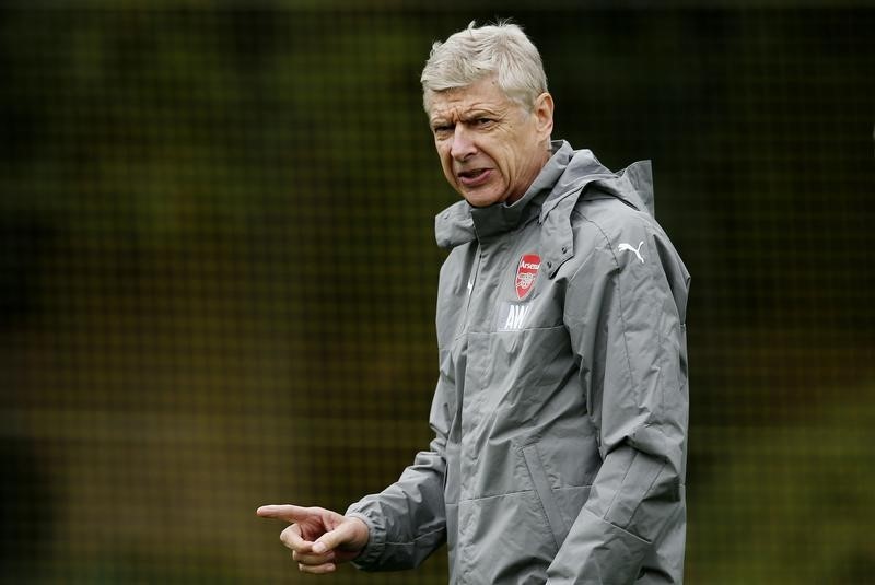 © Reuters. Arsenal Training