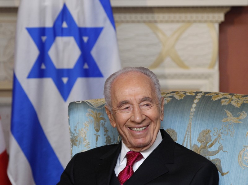 © Reuters. Fallece el expresidente israelí Shimon Peres a los 93 años