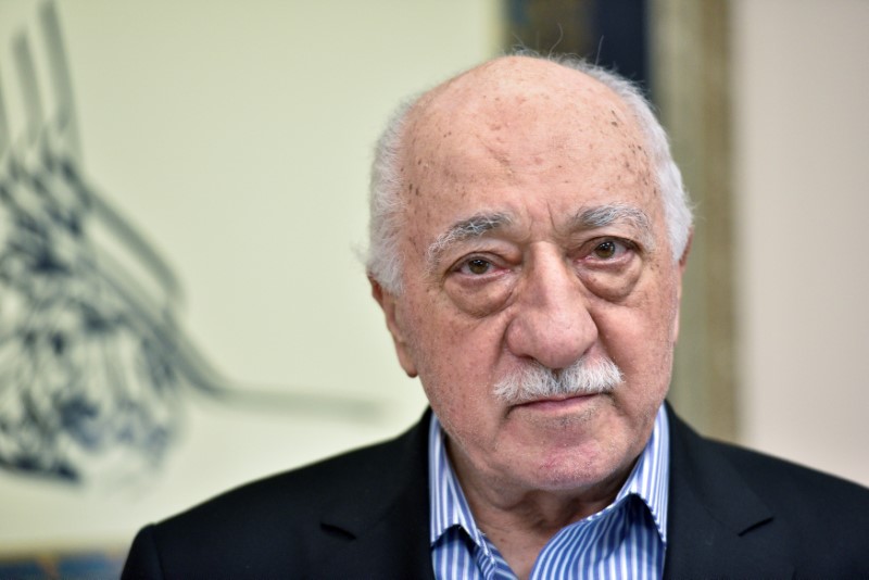 © Reuters. U.S. based cleric Fethullah Gulen at his home in Saylorsburg, Pennsylvania