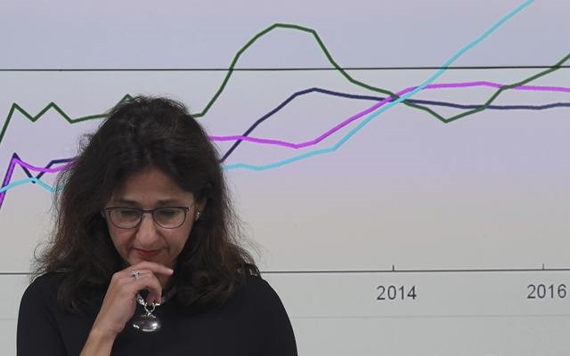 © Reuters. Bank of England Deputy Governor Minouche Shafik delivers a speech at a financial markets event in the City of London, in London, Britain