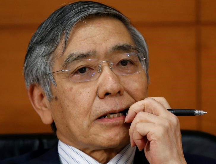 © Reuters. Presidente do banco central do Japão, Haruhiko Kuroda