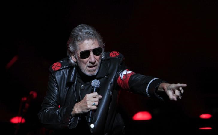 © Reuters. Roger Waters durante show em Bucareste