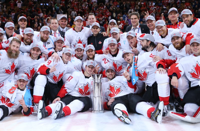 © Reuters. Hockey: World Cup of Hockey-Final-Team Canada vs Team Europe