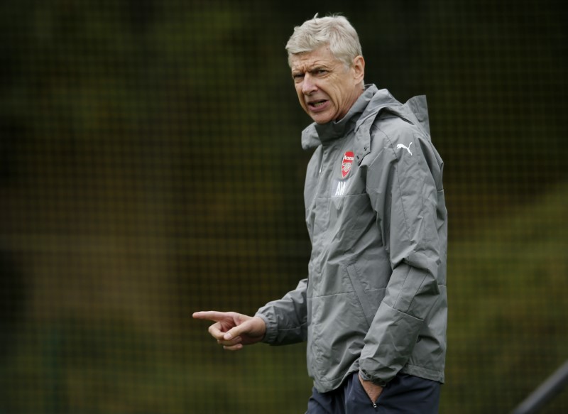 © Reuters. Arsenal Training