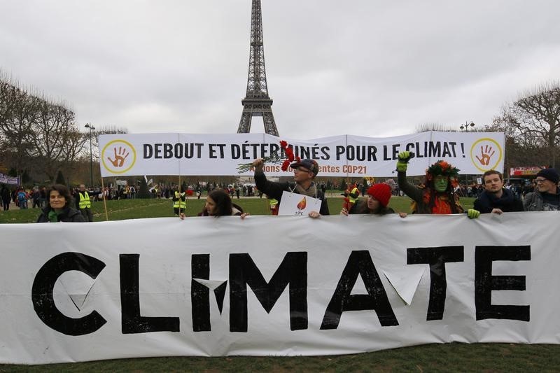 © Reuters. Líderes de la UE buscan atajo para ratificar el acuerdo del clima de París