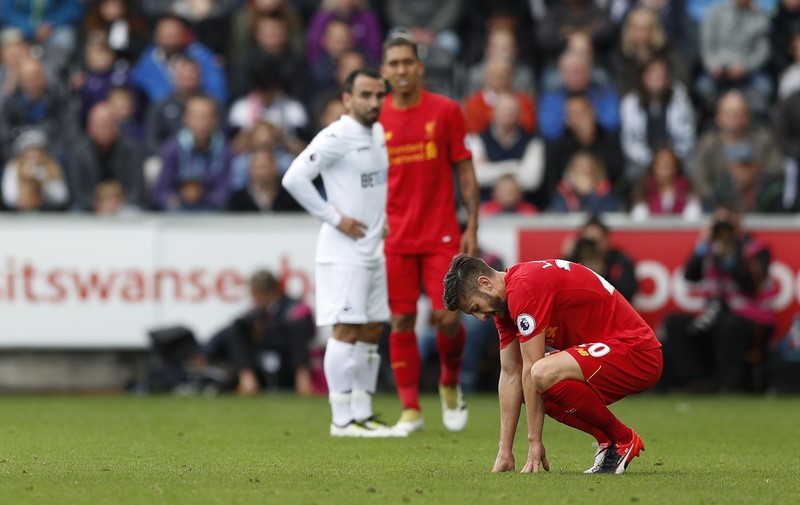 © Reuters. Swansea City v Liverpool - Premier League