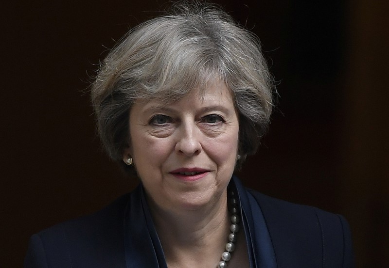 © Reuters. ماي: عملية خروج بريطانيا من الاتحاد الأوروبي ستبدأ قبل نهاية مارس 2017