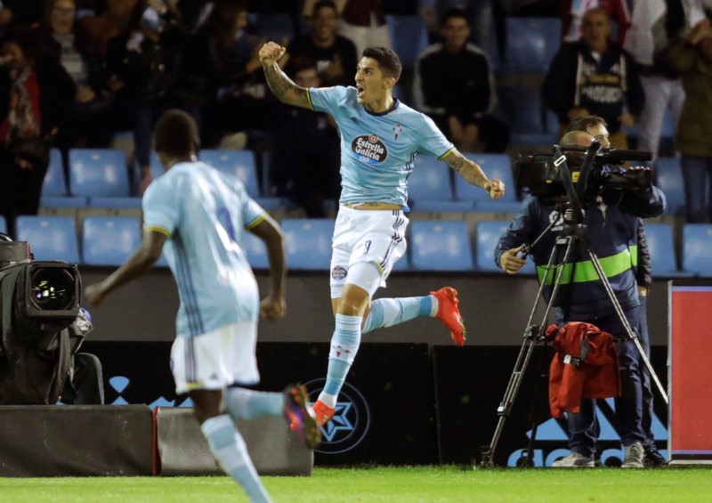 © Reuters. Football Soccer - Celta Vigo v FC Barcelona