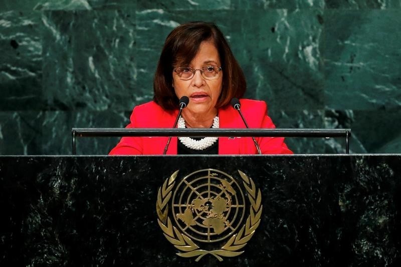 © Reuters. محكمة دولية ترفض النظر في دعوى جزر مارشال بهدف نزع السلاح النووي