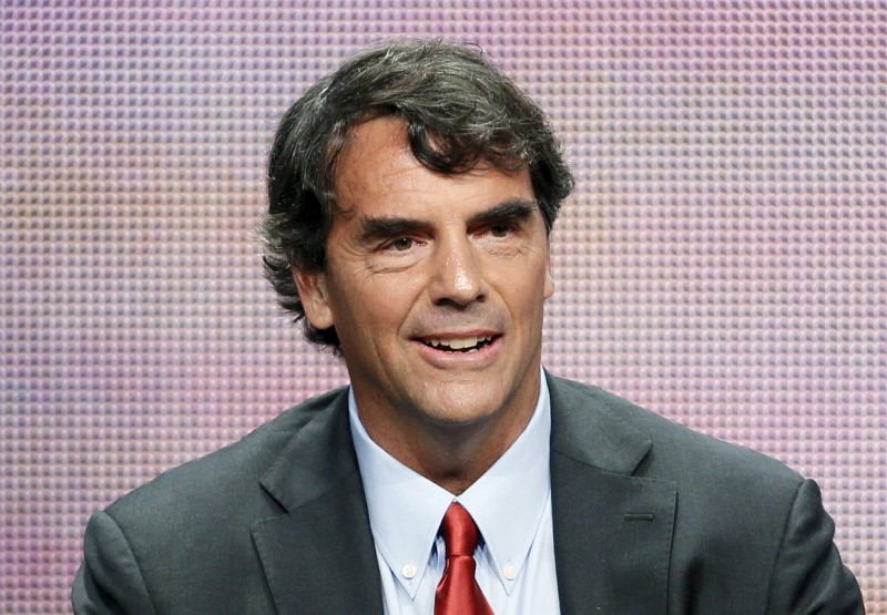 © Reuters. Draper from "Startup U" speaks at a panel for the ABC Family television series during the Television Critics Association Cable Summer Press Tour in Beverly Hills