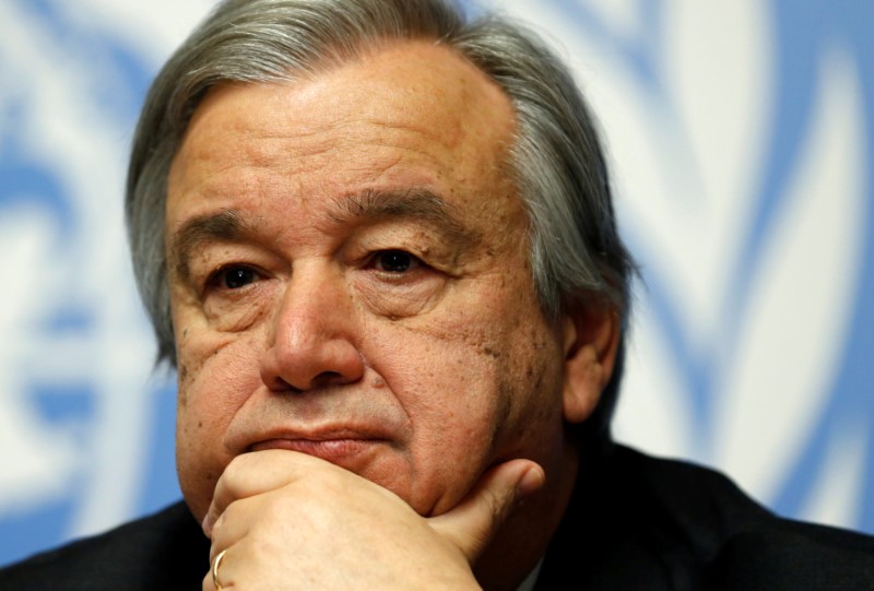 © Reuters. Ex-primeiro-ministro de Portugal António Guterres