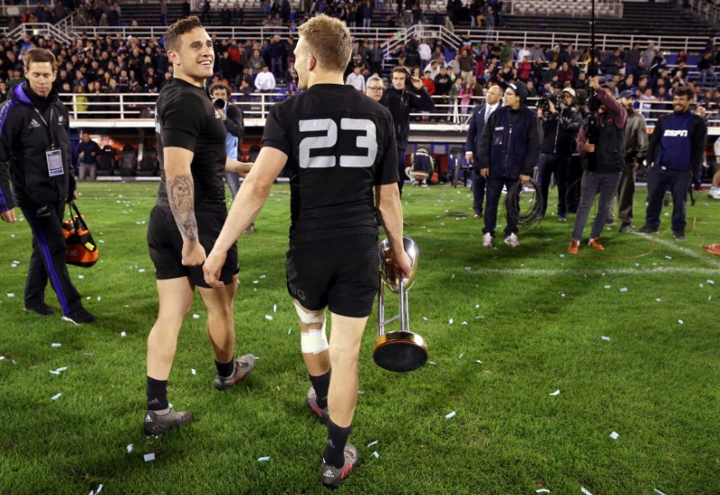 © Reuters. Argentina Rugby Union - Rugby Championship - Argentina v New Zealand All Blacks