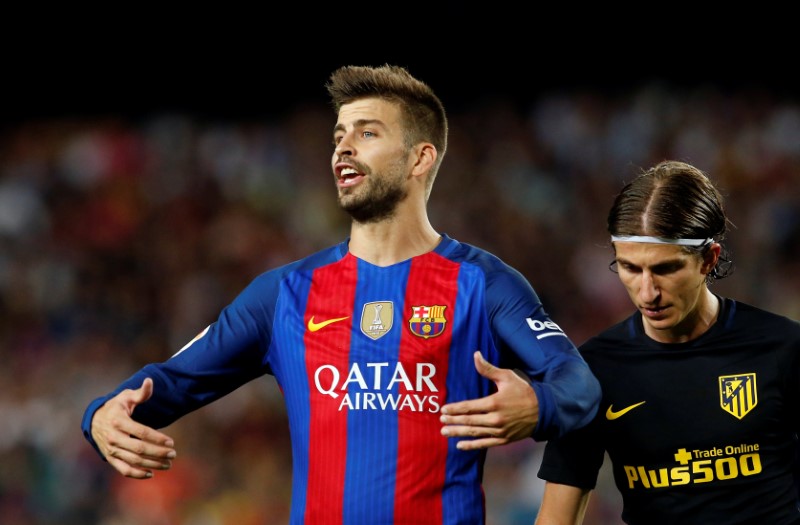 © Reuters. Football Soccer - Barcelona v Atletico Madrid - Spanish La Liga Santander - Camp Nou stadium