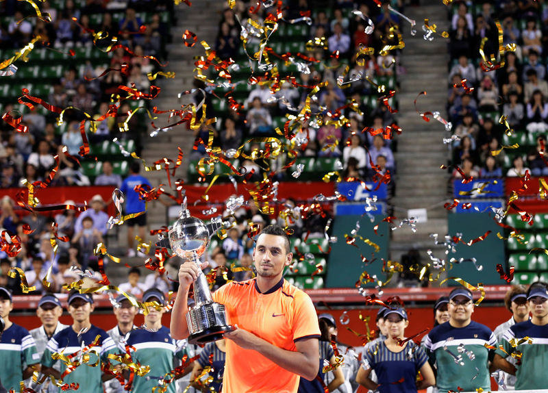 © Reuters. Tennis - Japan Open men's Singles Final Match