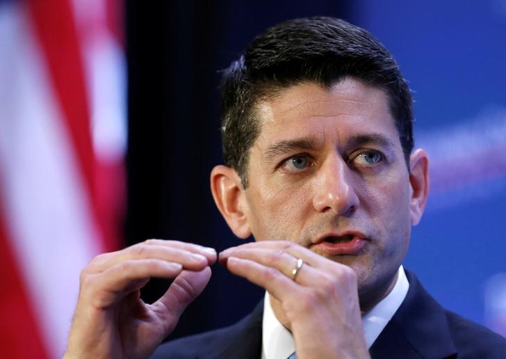 © Reuters. Paul Ryan durante entrevista em Washington