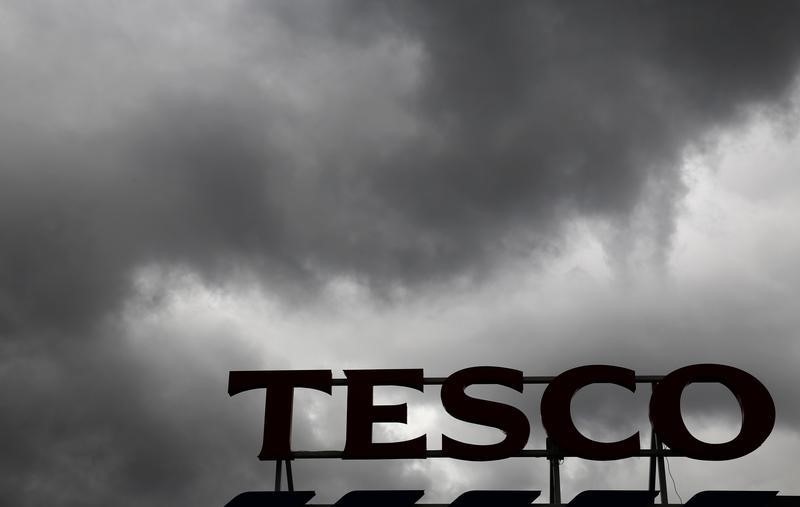 © Reuters. تيسكو البريطانية تسحب منتجات يونيليفر بسبب خلاف سعري بعد هبوط الاسترليني