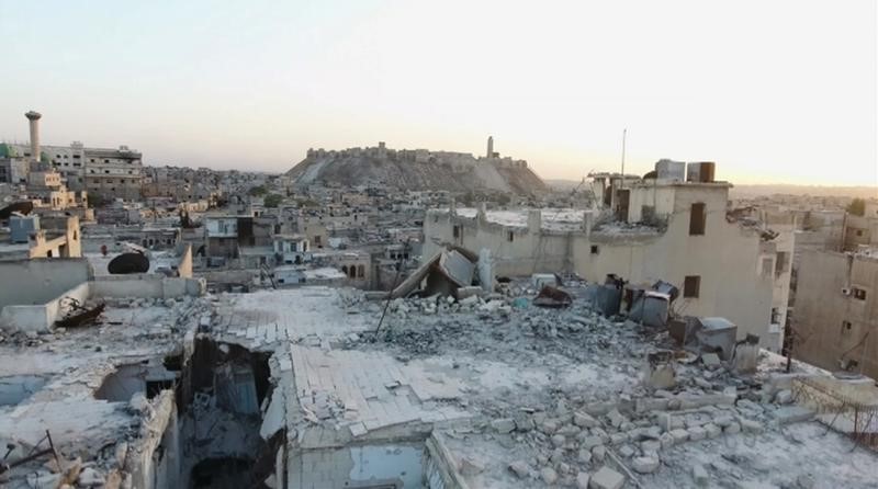© Reuters. مسودة بيان: وزراء خارجية الاتحاد الأوروبي سيقولون إن هجوم حلب "ربما يرقى إلى جرائم حرب"