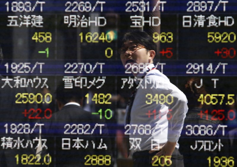 © Reuters. LA BOURSE DE TOKYO CLÔTURE EN HAUSSE DE 0,44%