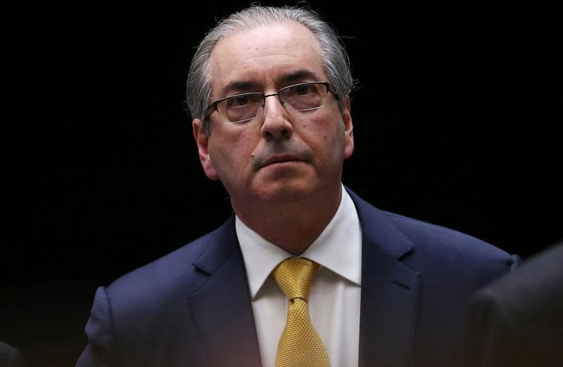 © Reuters. Detenido el expresidente de Cámara Diputados brasileña Eduardo Cunha por corrupción