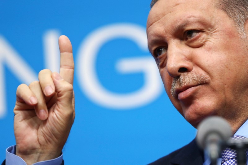 © Reuters. في استدعاء للماضي العثماني.. إردوغان يتعهد بالتصدي لأعداء تركيا في الخارج